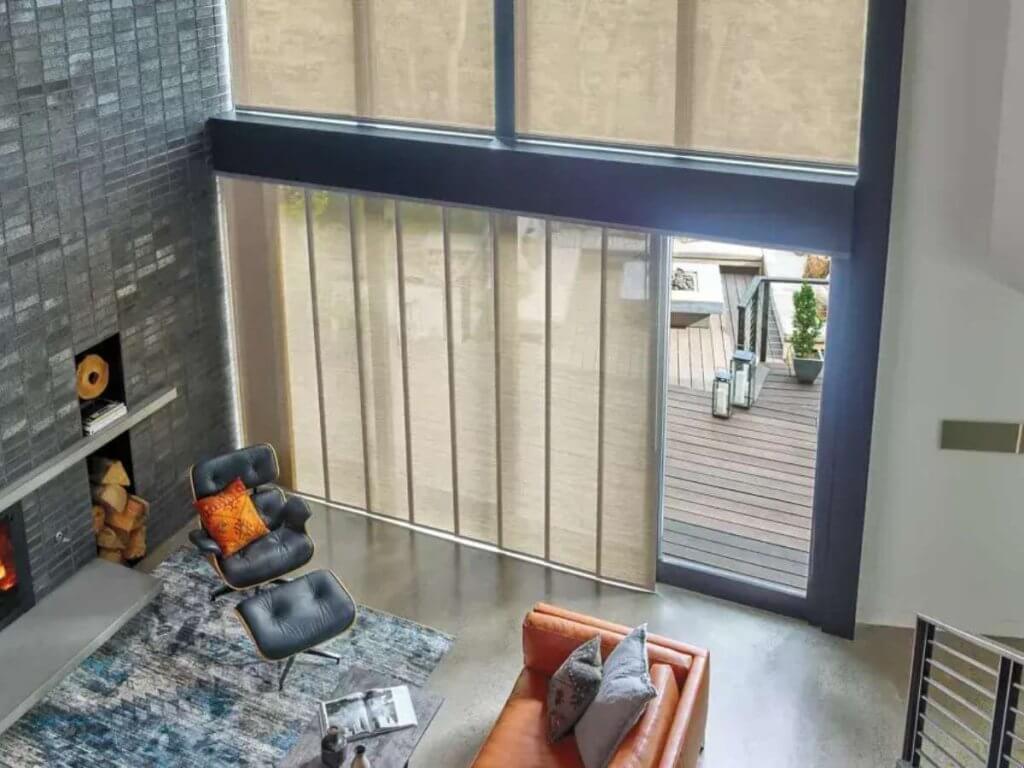 Hunter Douglas Sliding Panel Track Blinds